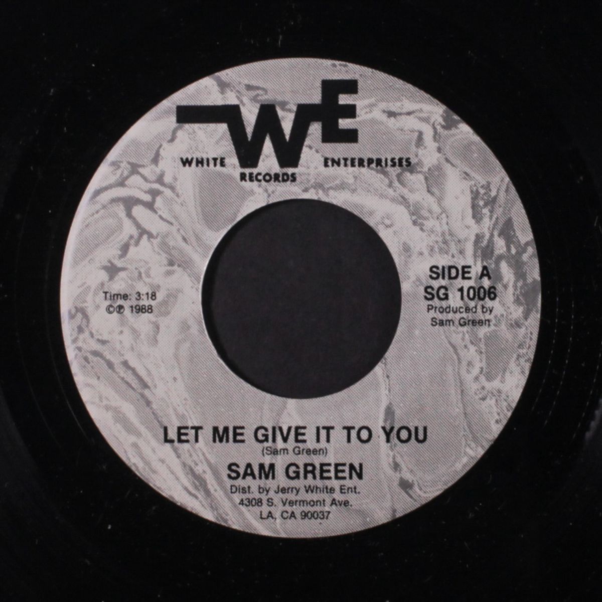love & happiness / let me give it to you by SAM GREEN