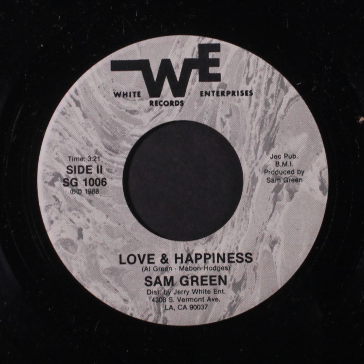 love & happiness / let me give it to you by SAM GREEN
