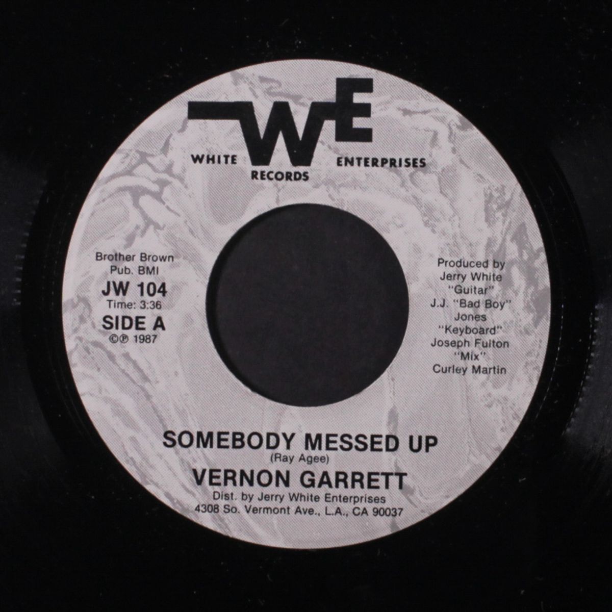 somebody messed up / drifting apart by VERNON GARRETT