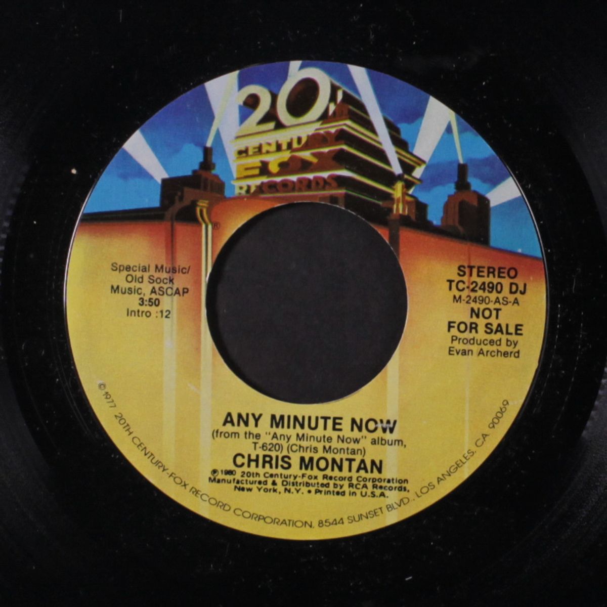 any minute now / mono by CHRIS MONTAN