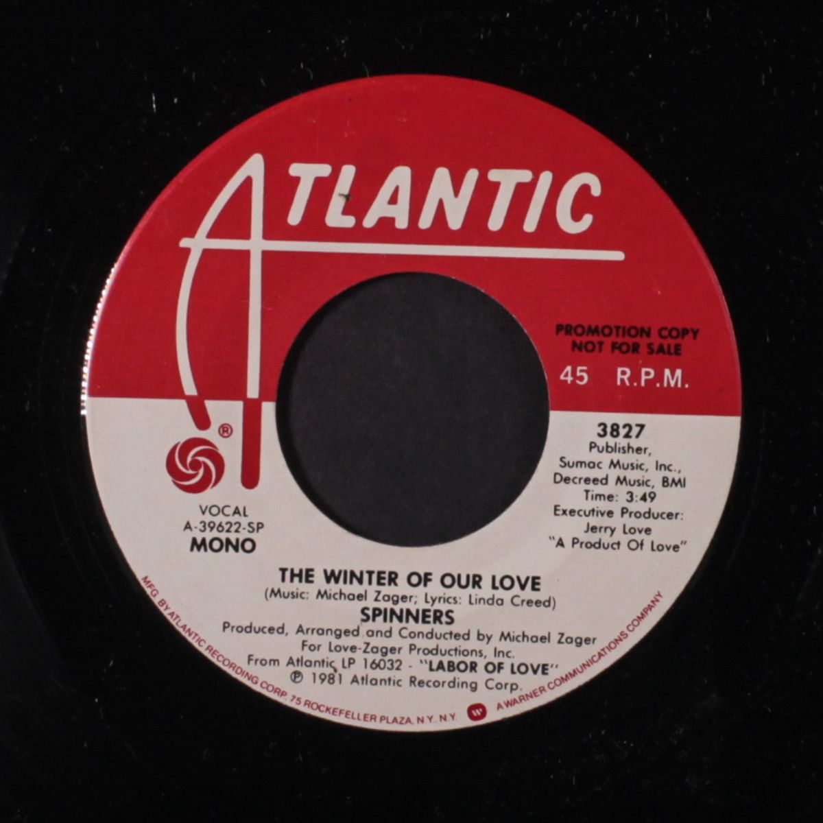 the winter of our love / mono by SPINNERS