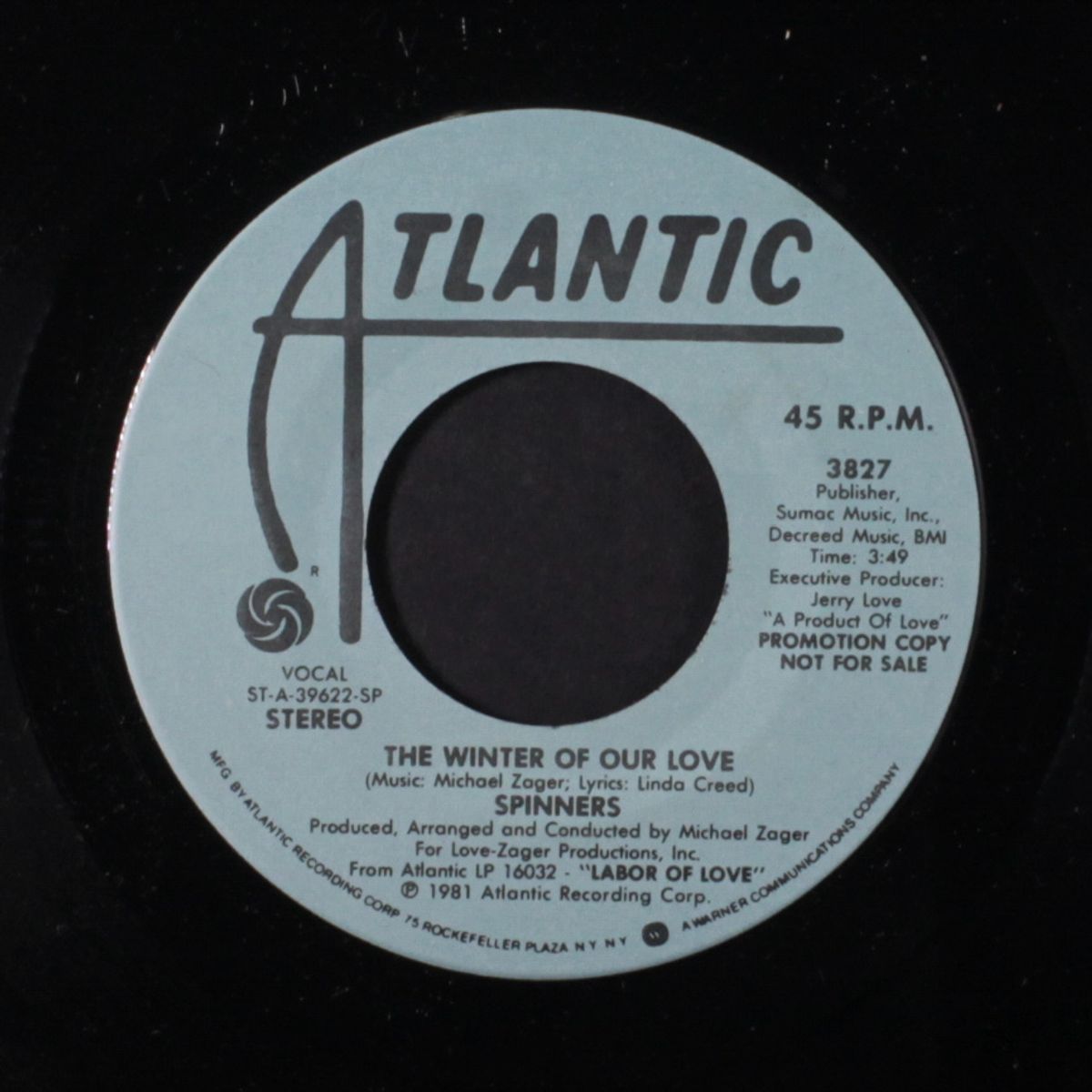 the winter of our love / mono by SPINNERS