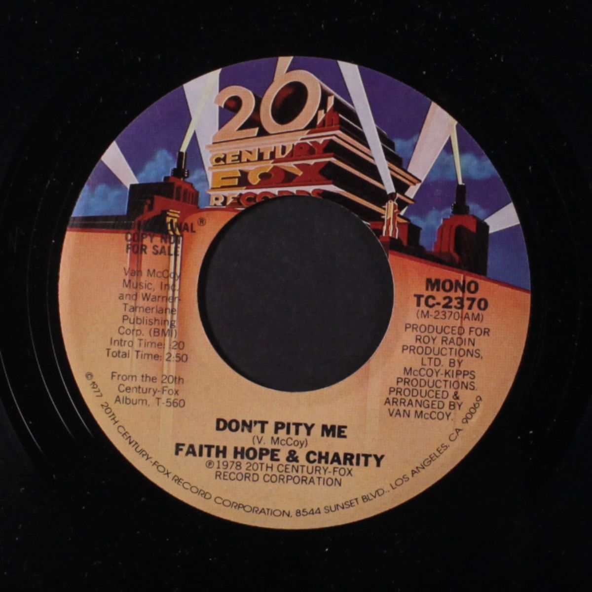 don't pity me / mono by FAITH HOPE & CHARITY