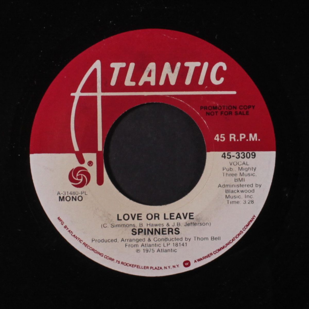 love or leave / mono by SPINNERS