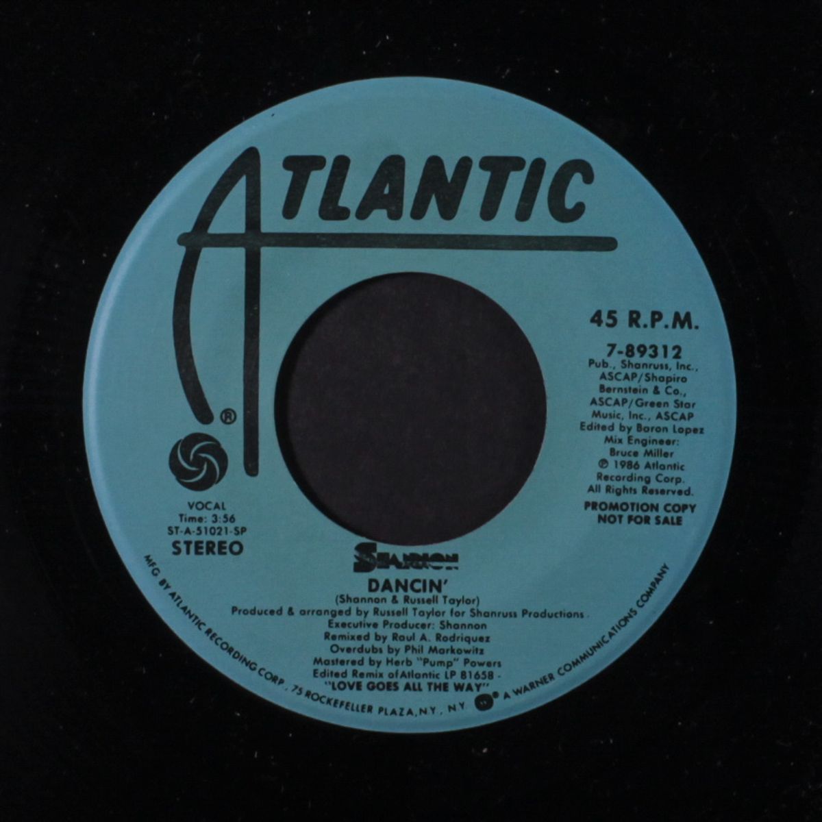 dancin' / same by SHANNON