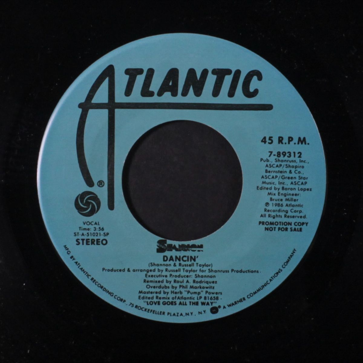 dancin' / same by SHANNON