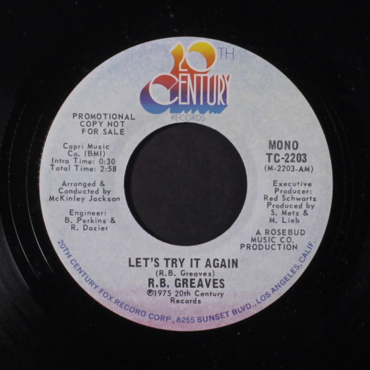 let's try it again / mono by R.B. GREAVES