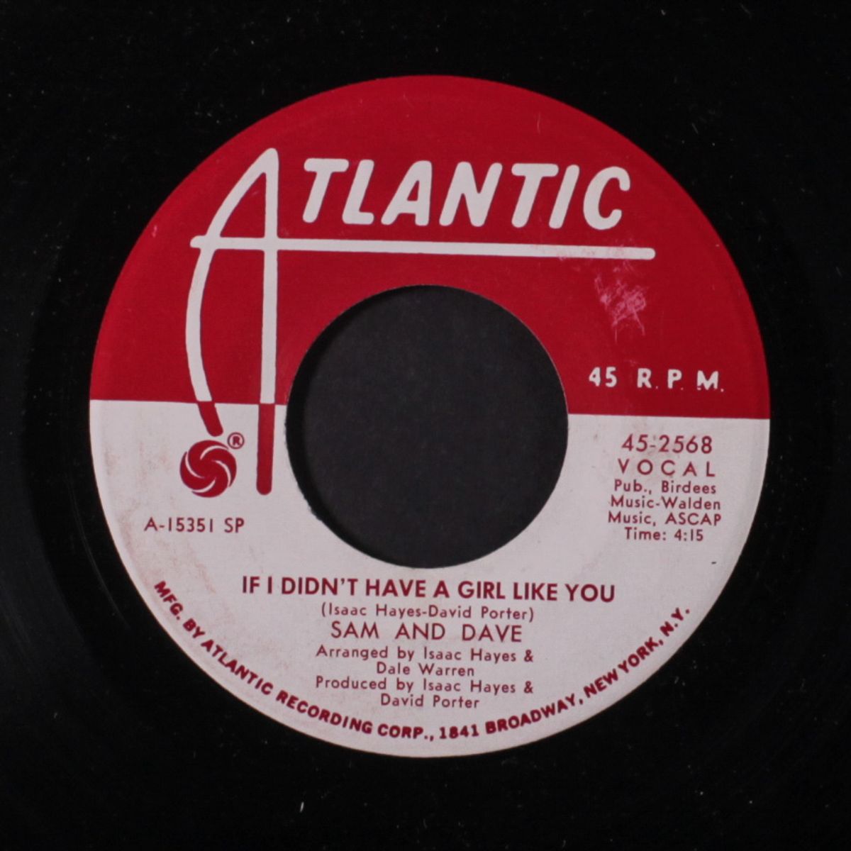 if i didn't have a girl like you by SAM & DAVE