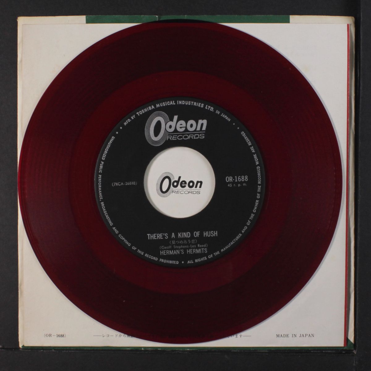 there's a kind of hush / no milk today by HERMAN'S HERMITS