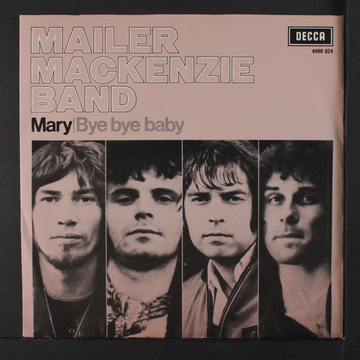 mary / bye bye baby by MAILER MACKENZIE BAND