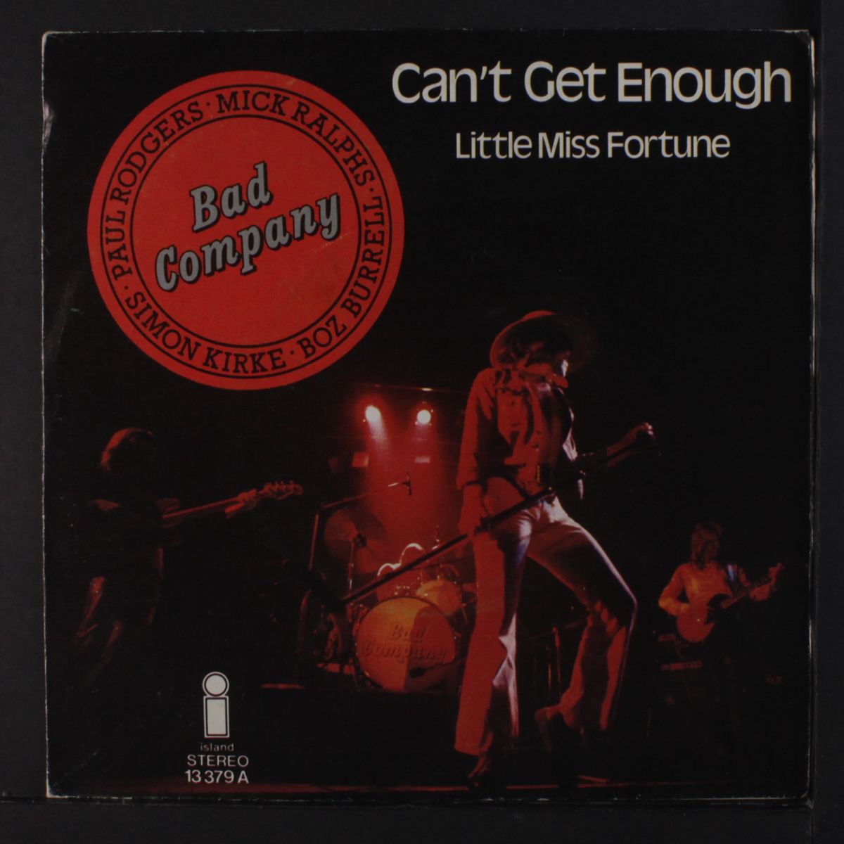 can't get enough / little miss fortune by BAD COMPANY