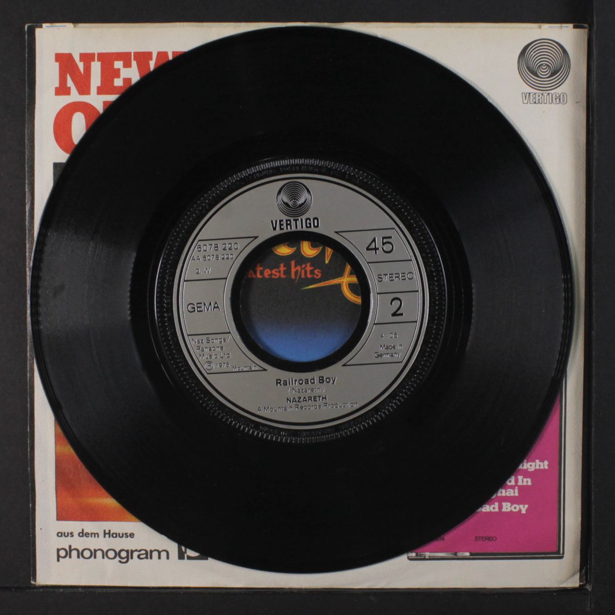 holy roller / railroad boy by NAZARETH