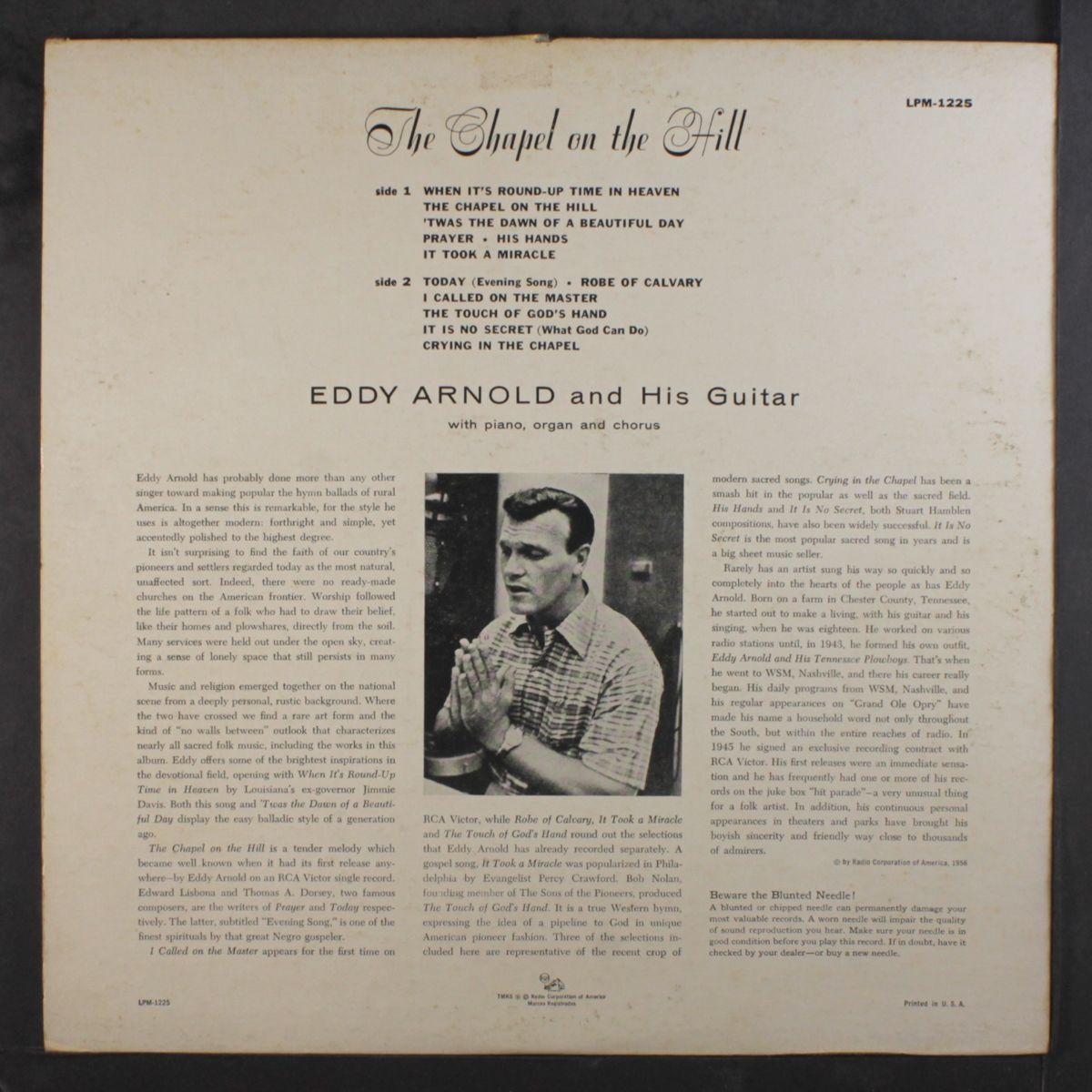 the chapel on the hill by EDDY ARNOLD