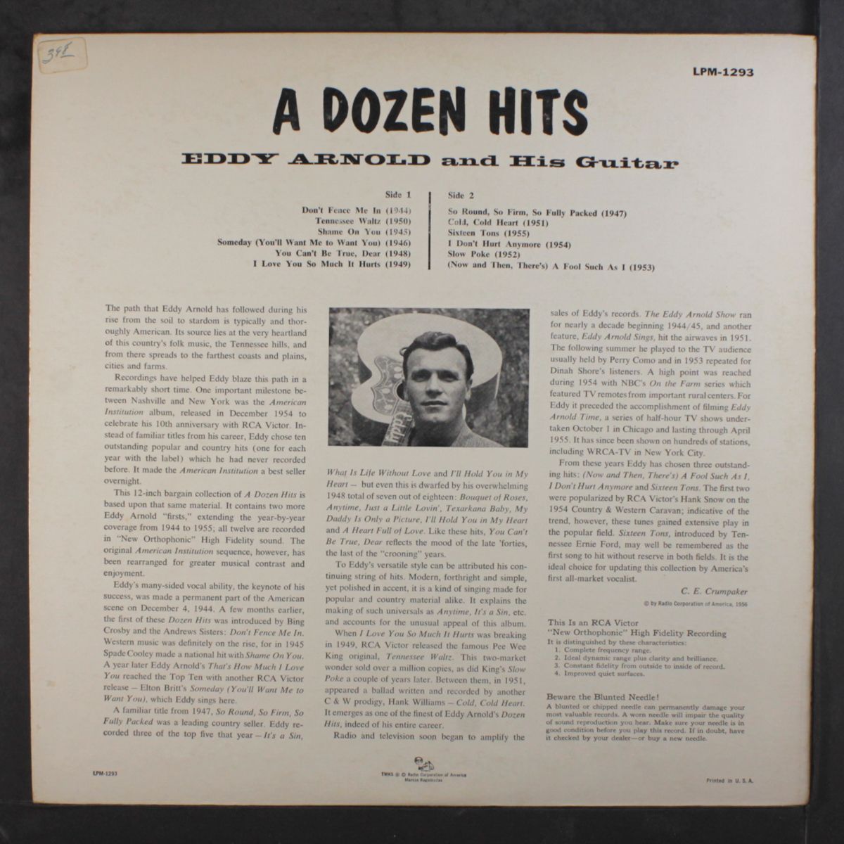 a dozen hits by EDDY ARNOLD