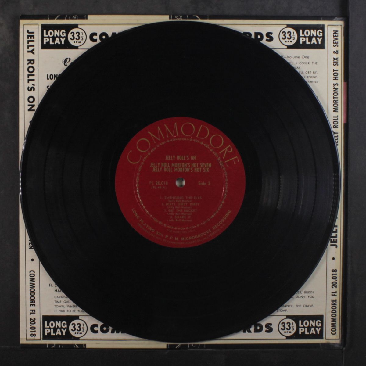 jelly rolls on by JELLY ROLL MORTON