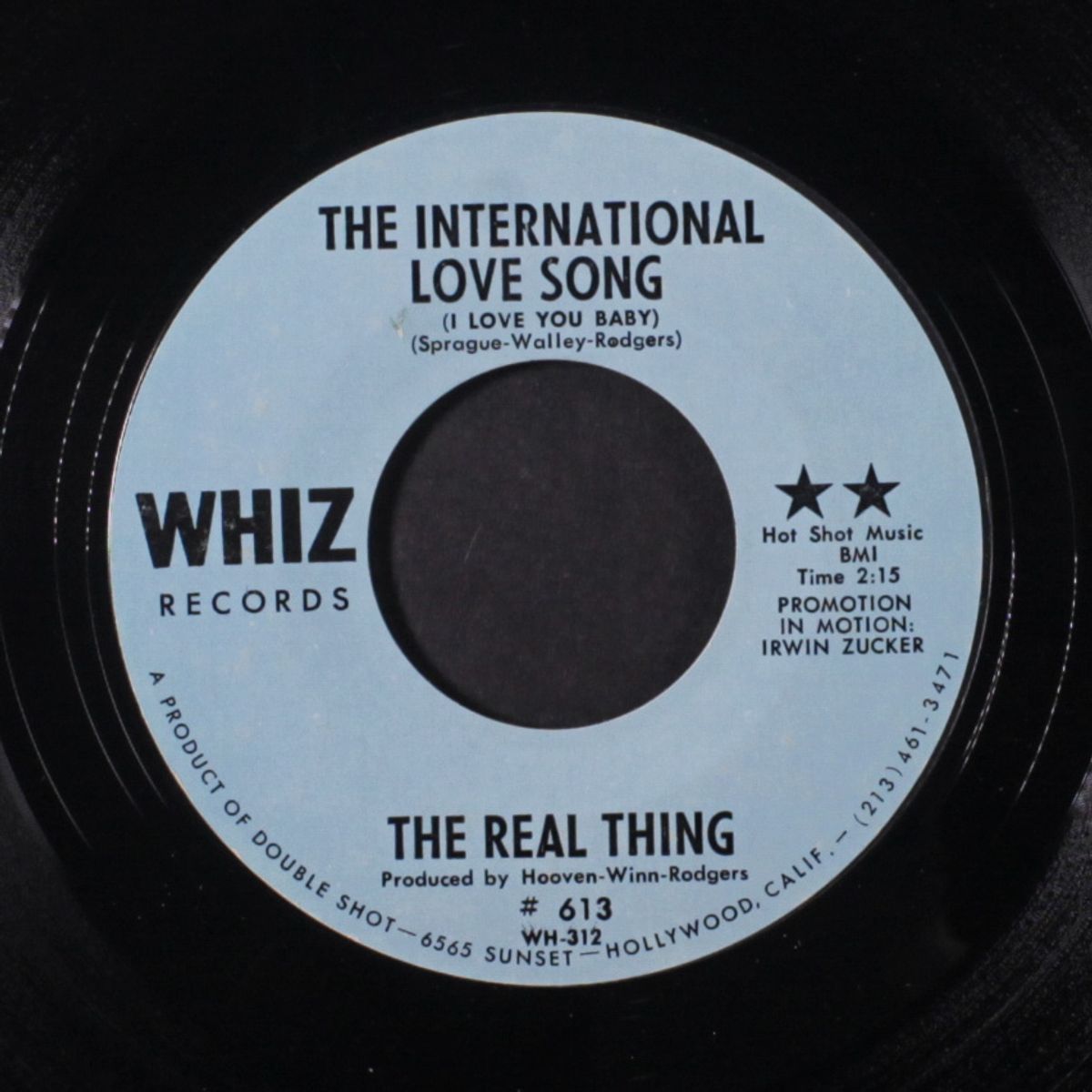 the international love song / it took a little church girl by REAL THING