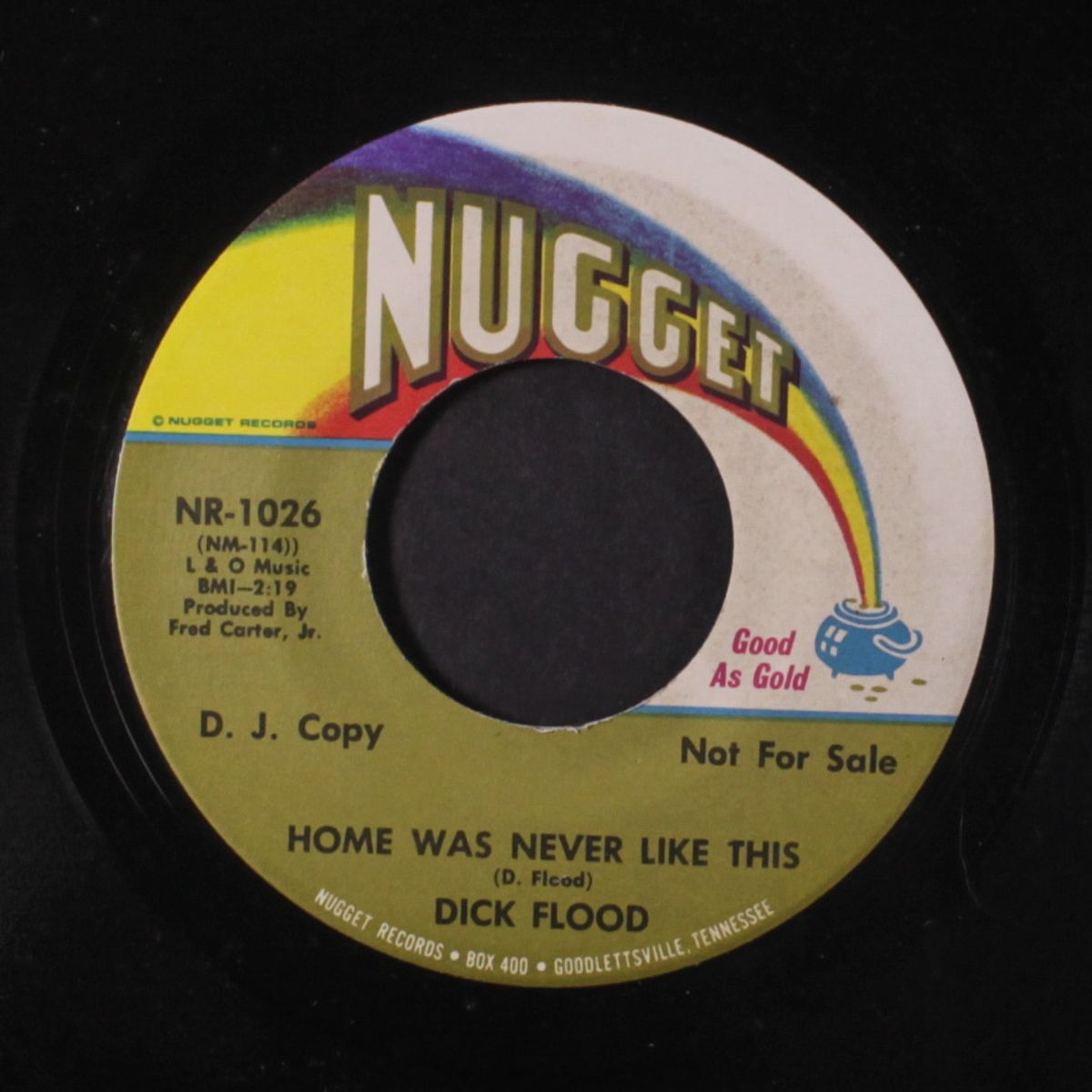 woman leave me alone / home was never like this by DICK FLOOD