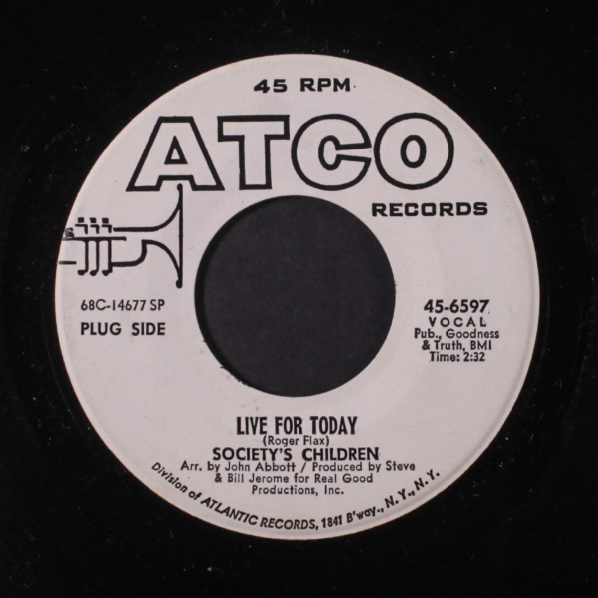 live for today / i'll let you know by SOCIETY'S CHILDREN