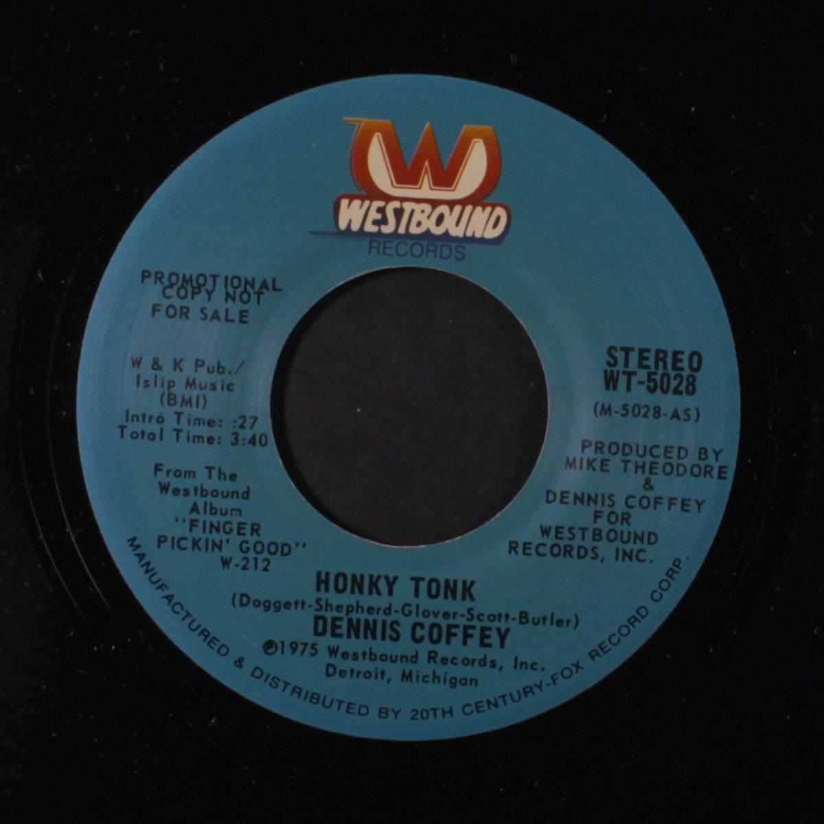 honky tonk / mono by DENNIS COFFEY