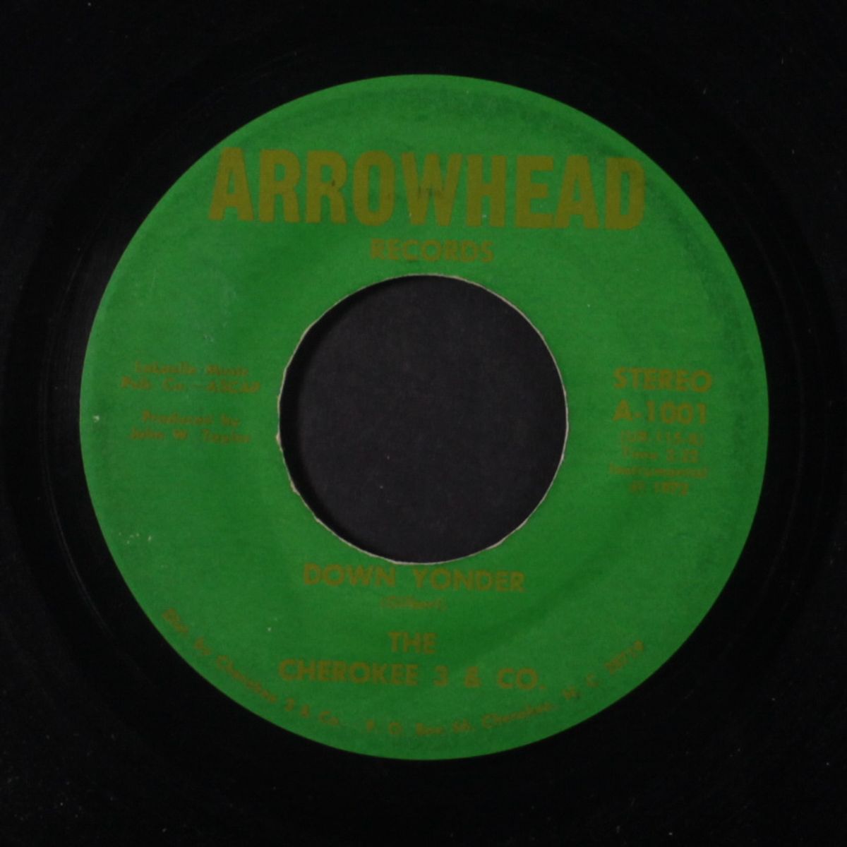 down yonder / swinging doors by CHEROKEE 3 & CO.