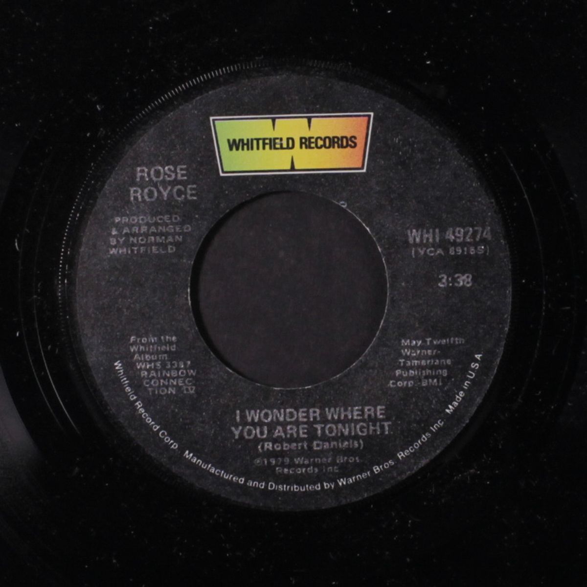 pop your fingers / i wonder where you are tonight by ROSE ROYCE