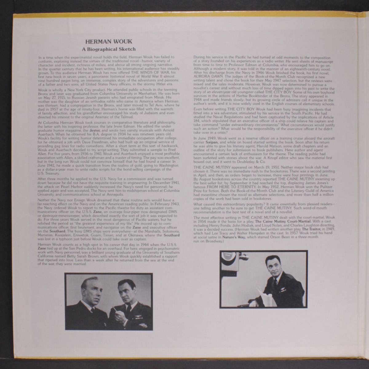 caine mutiny court-martial (tv) by SOUNDTRACK