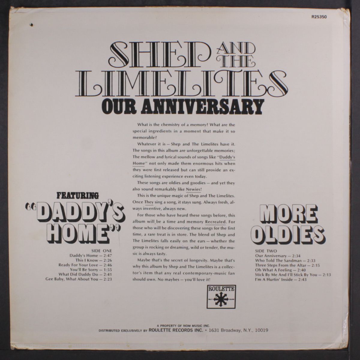 our anniversary by SHEP & LIMELITES
