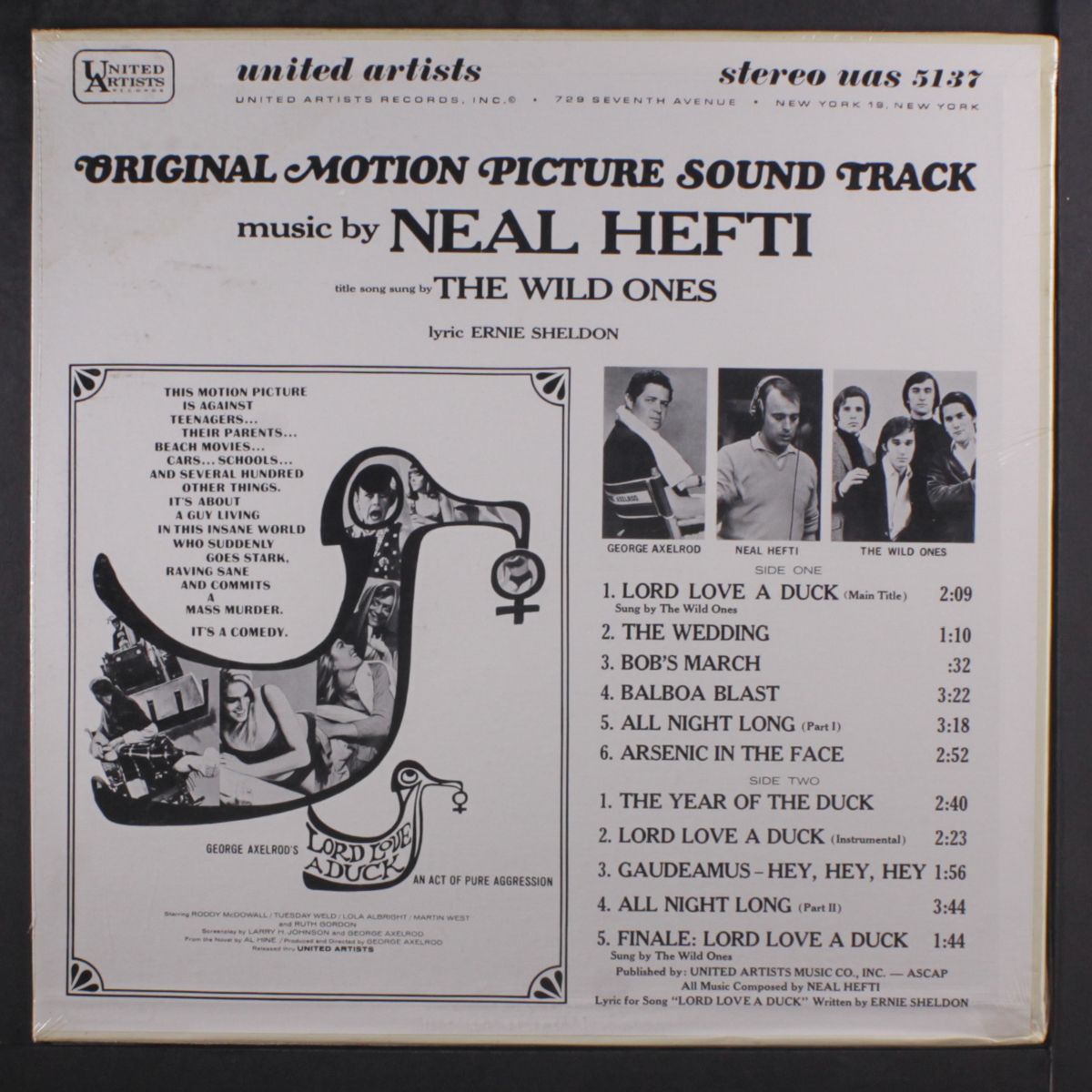lord love a duck by SOUNDTRACK
