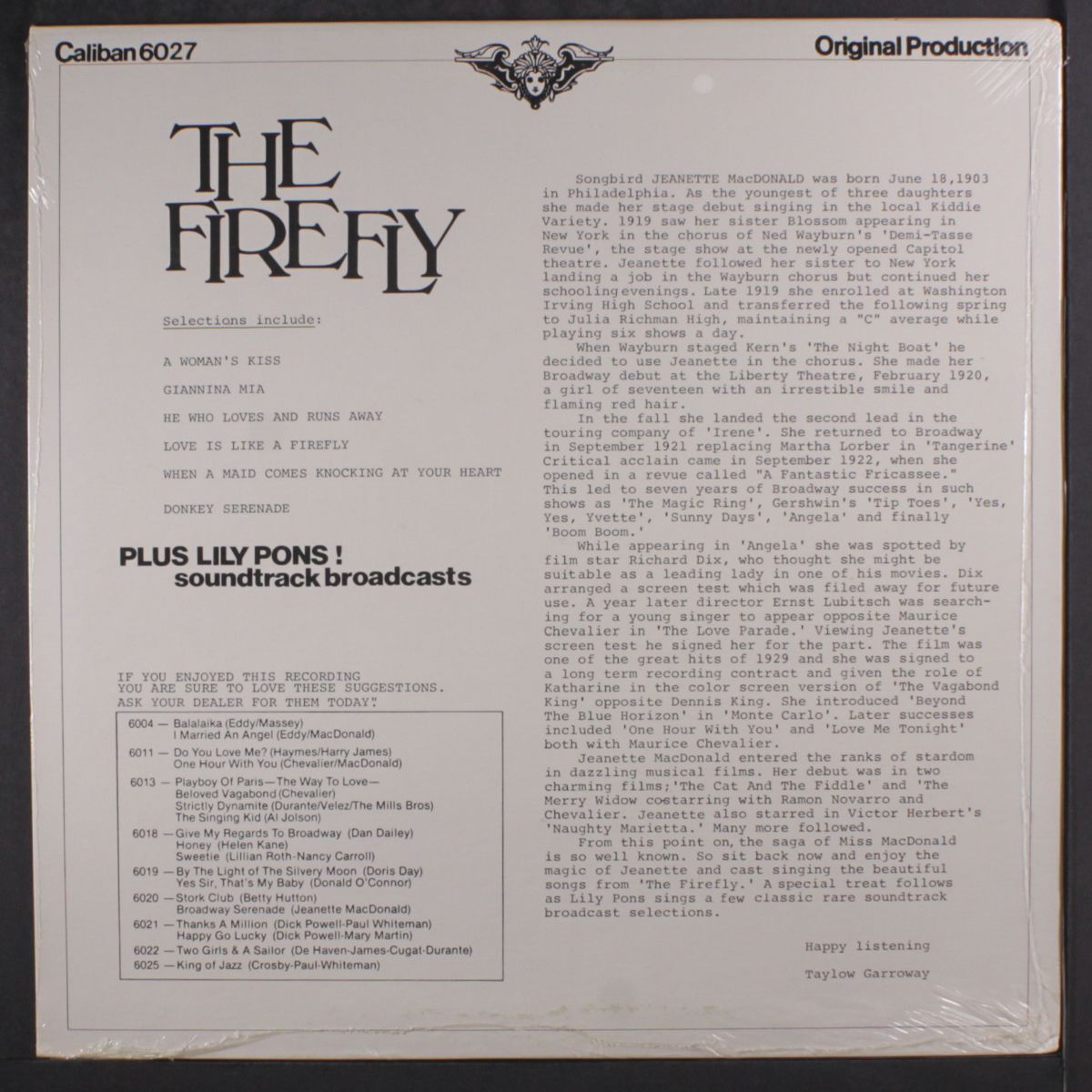 the firefly by SOUNDTRACK