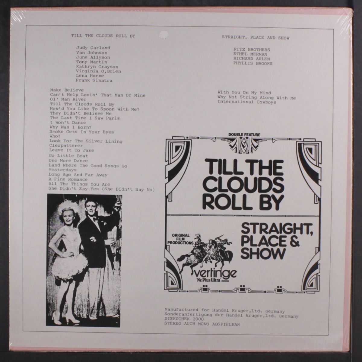 till the clouds roll by, straight, place & show by SOUNDTRACK