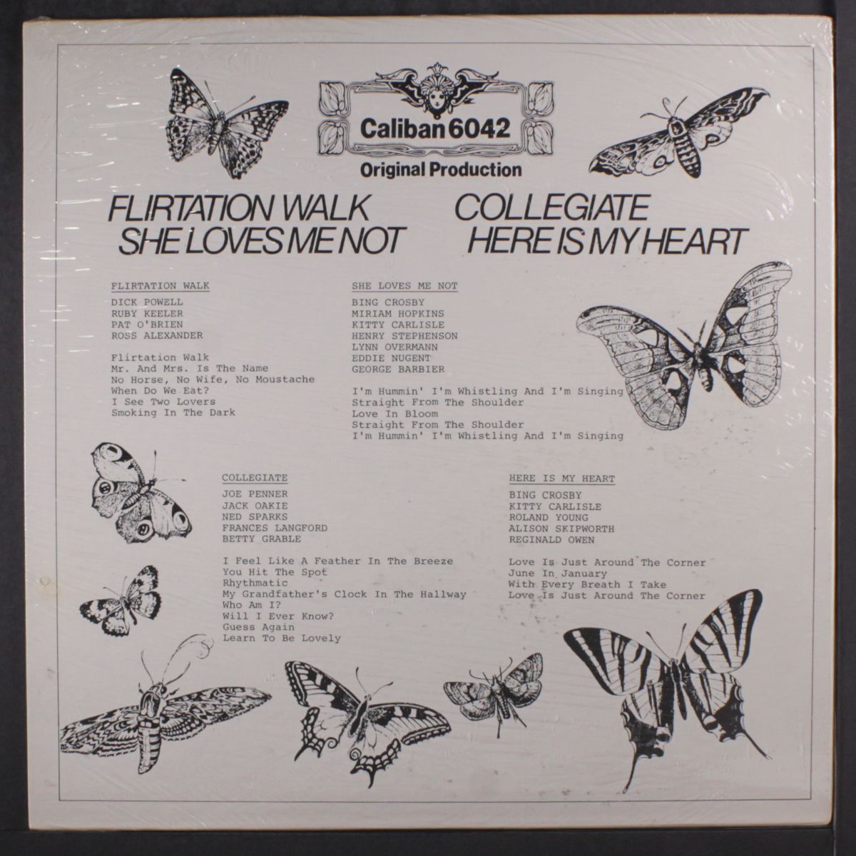 flirtation walk / she loves me not / collegiate / here is my heart by SOUNDTRACK