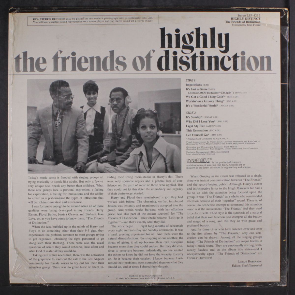 highly distinct by FRIENDS OF DISTINCTION