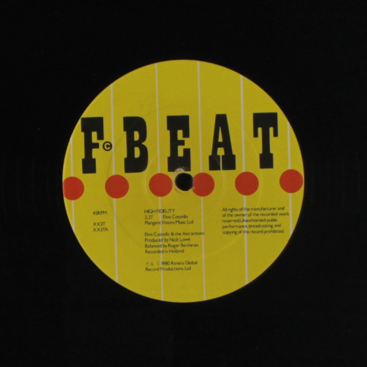 high fidelity by ELVIS COSTELLO