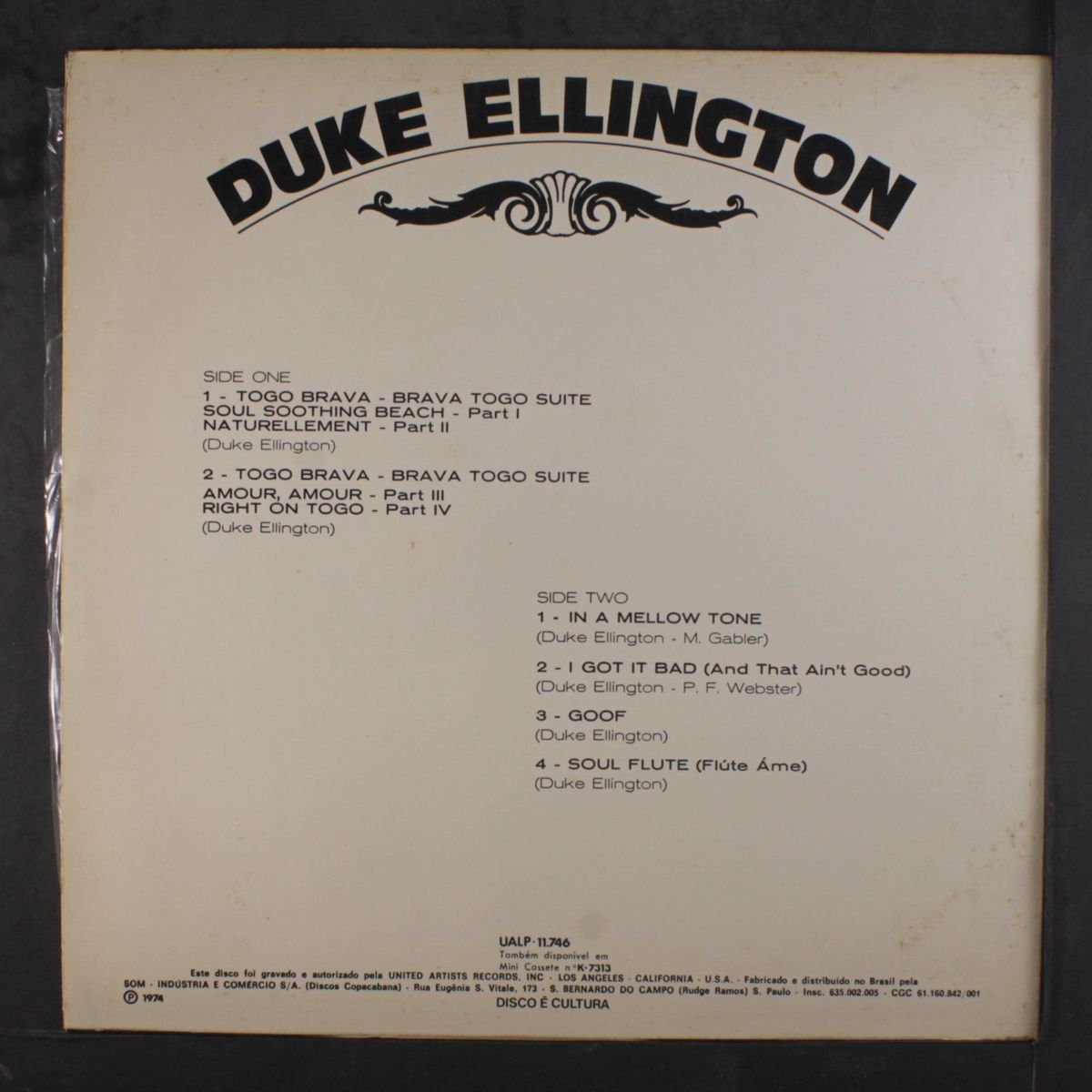 the english concert by DUKE ELLINGTON