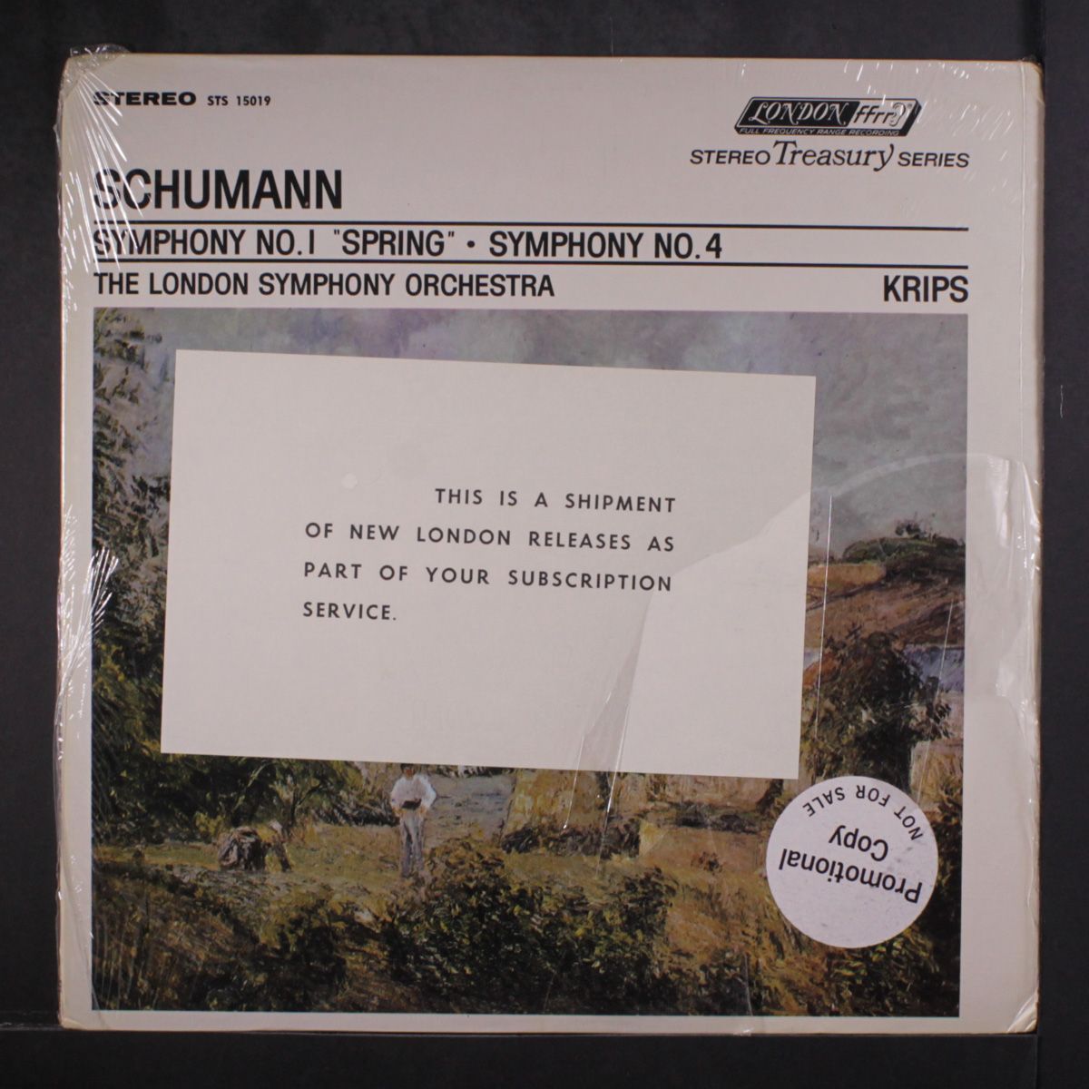 schumann: symphony no. 1 "spring" / symphony no. 4 by LONDON SYMPHONY ORCHESTRA