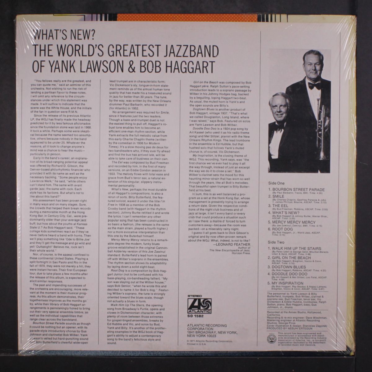 what's new by YANK LAWSON & BOB HAGGART
