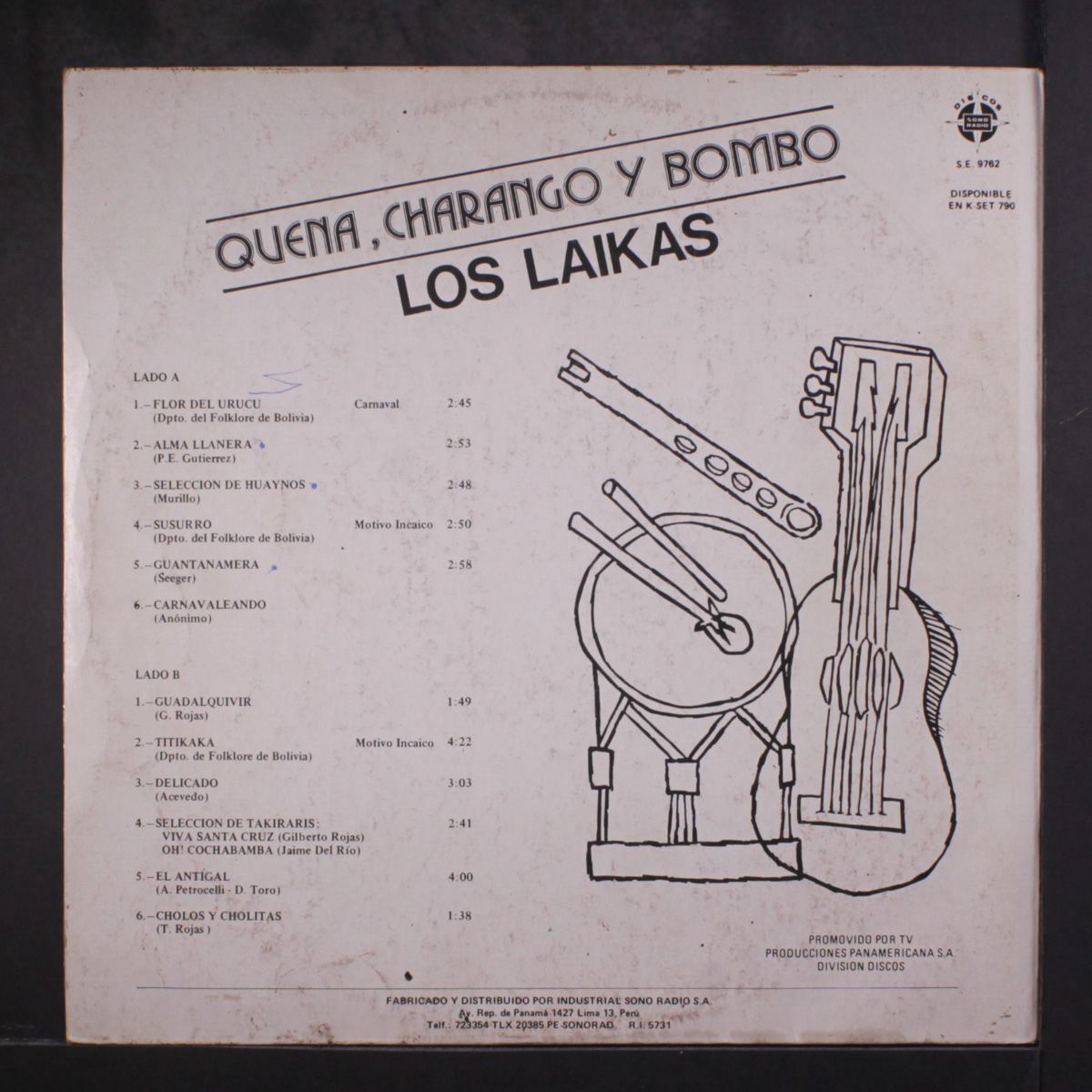 quena, charango y bombo by LOS LAIKAS