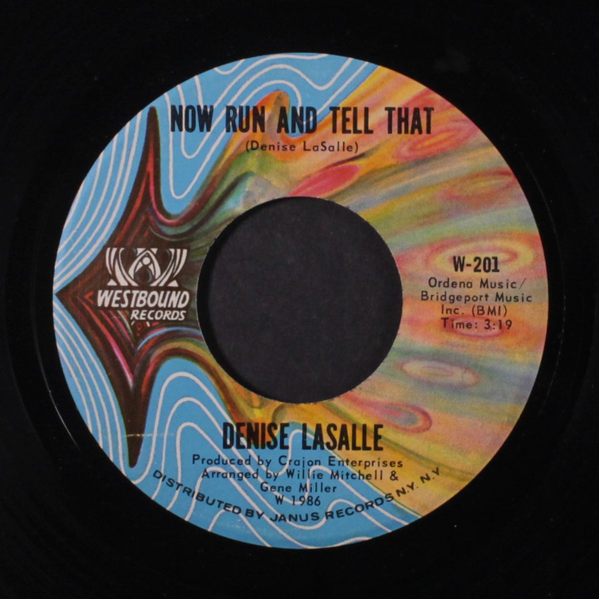 now run and tell that / the deeper i go by DENISE LA SALLE