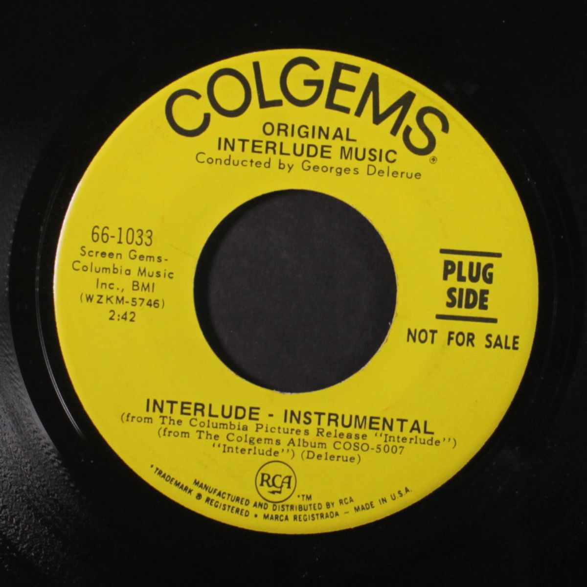 the interlude triangle / instrumental by GEORGES DELERUE