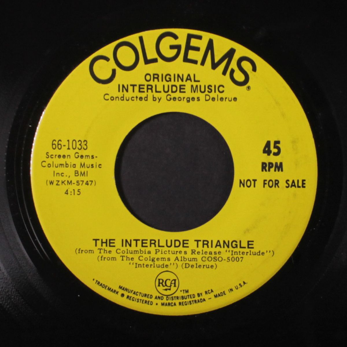 the interlude triangle / instrumental by GEORGES DELERUE