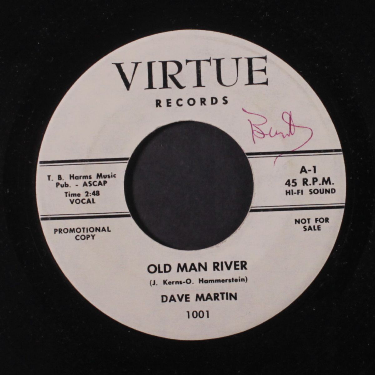 blue bird of happiness / old man river by DAVE MARTIN