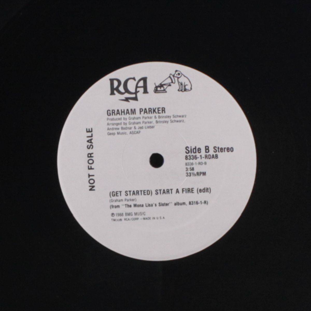 (get started start a fire) by GRAHAM PARKER