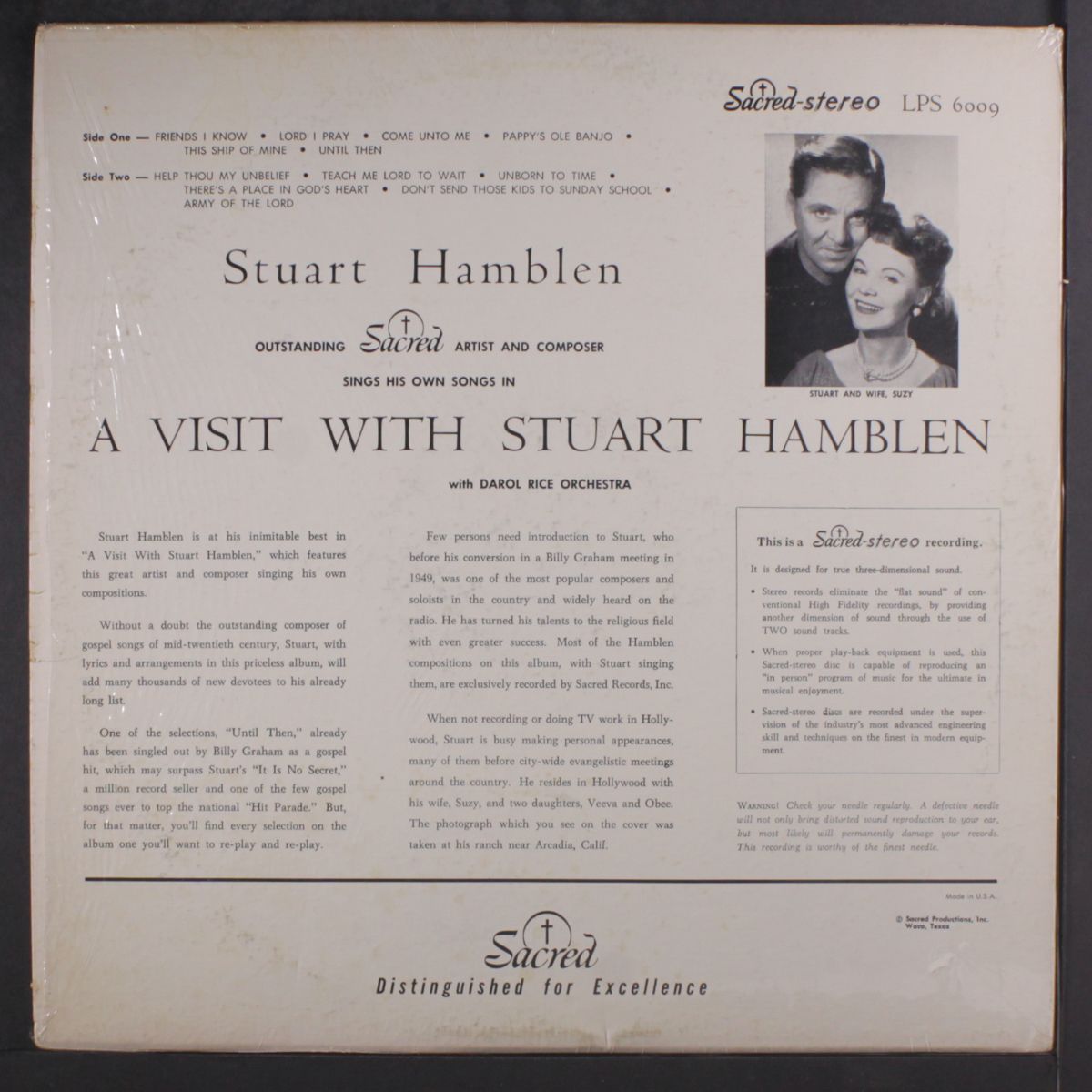 a visist with by STUART HAMBLEN