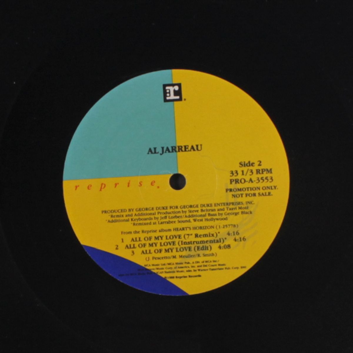 all of my love by AL JARREAU