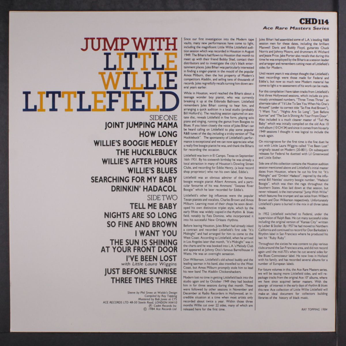 jump with by LITTLE WILLIE LITTLEFIELD
