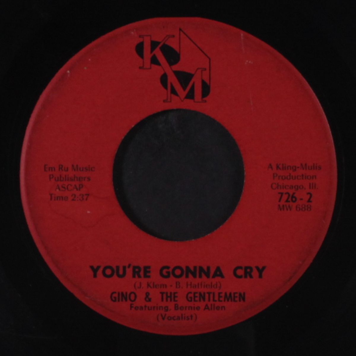 country girl / you're gonna cry by GINO & GENTLEMEN