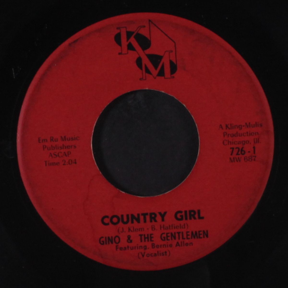 country girl / you're gonna cry by GINO & GENTLEMEN