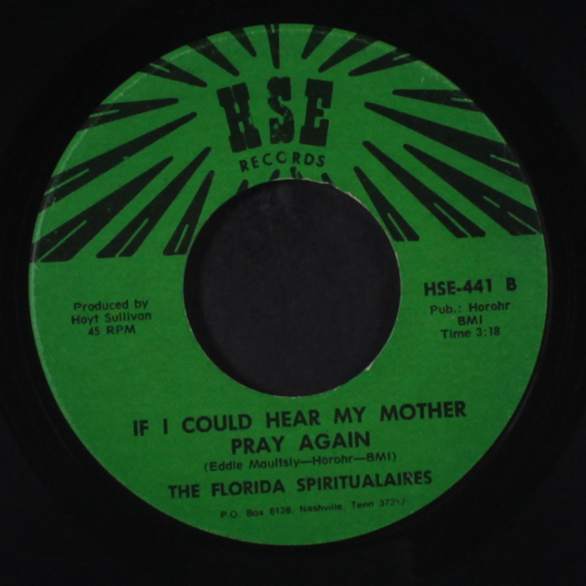 all of these years / if i could hear my mother pray again by FLORIDA SPIRITUALAIRES