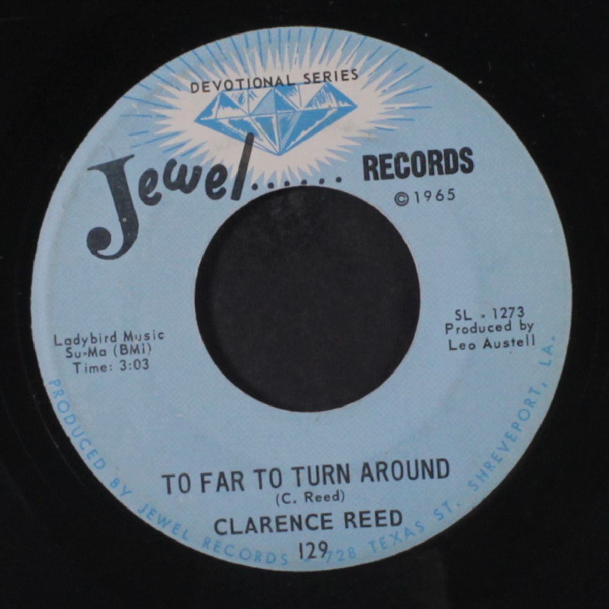 d.j.'s prayer / to far to turn around by CLARENCE REED
