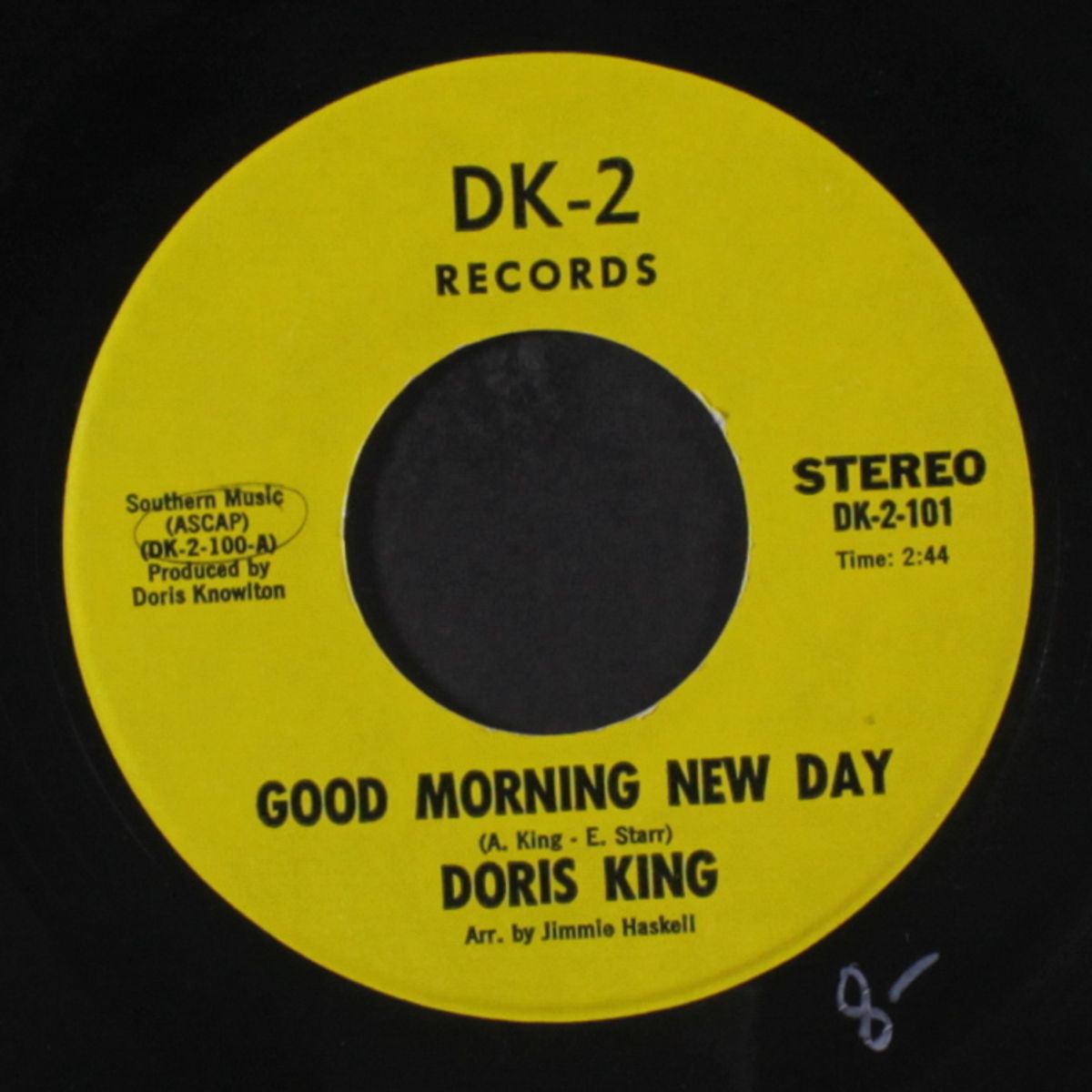 good morning new day / when love is young by DORIS KING